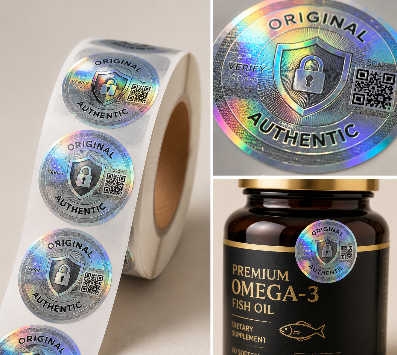 Anti-counterfeiting label