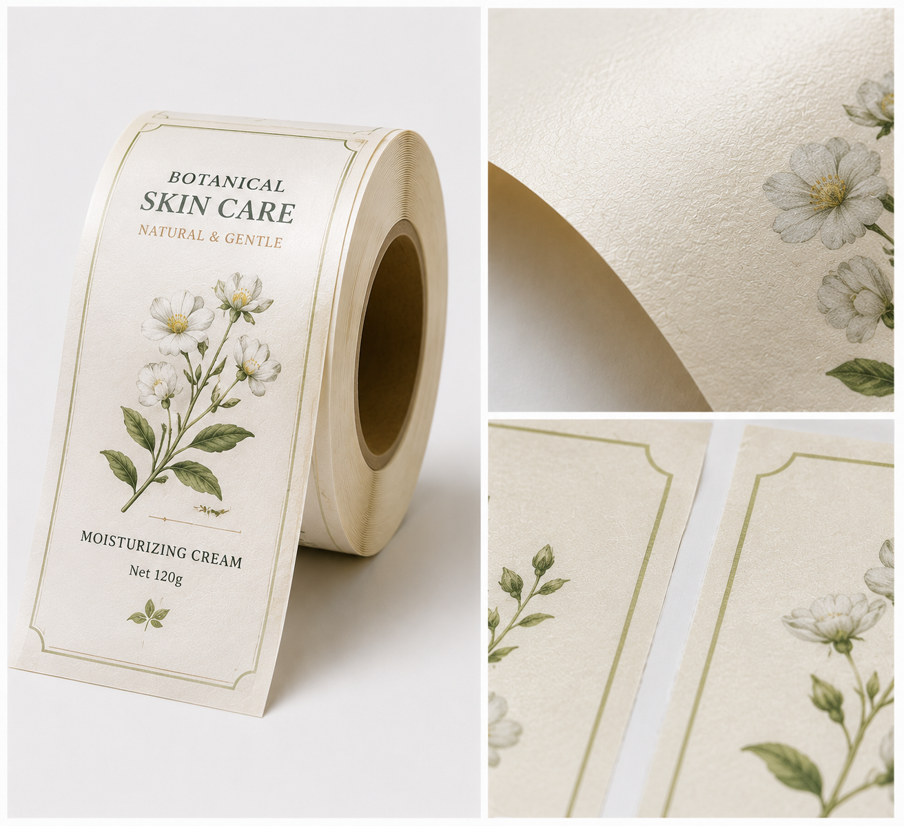 Synthetic paper labels